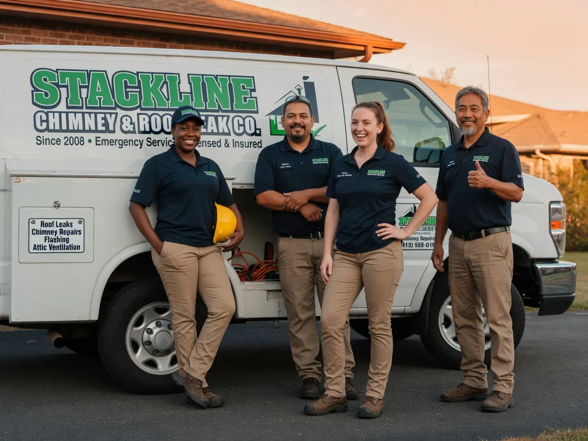 Chimney flashing repair company in Martin, MI